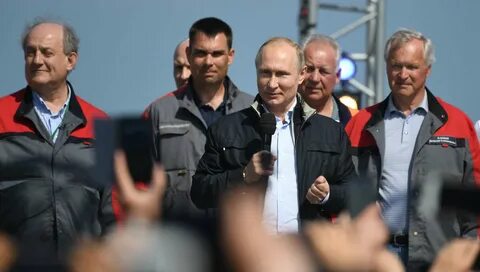 15 мая открытие крымского моста