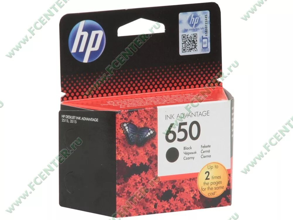 ДНС картридж hp650. Картридж cz101ae 650