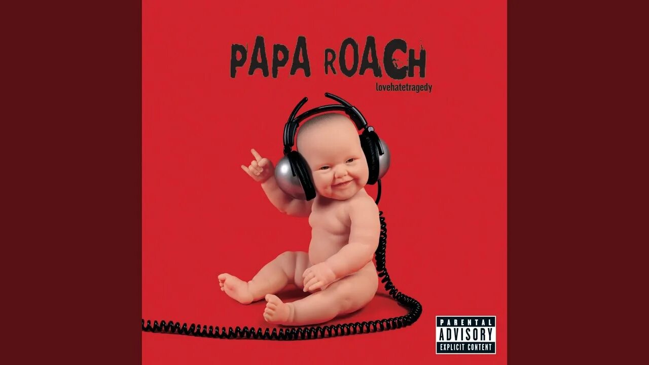 Papa Roach Lovehatetragedy обложка. Papa Roach 2002. Малыш в наушниках Papa Roach.