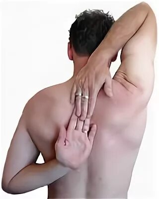 Reaches back
