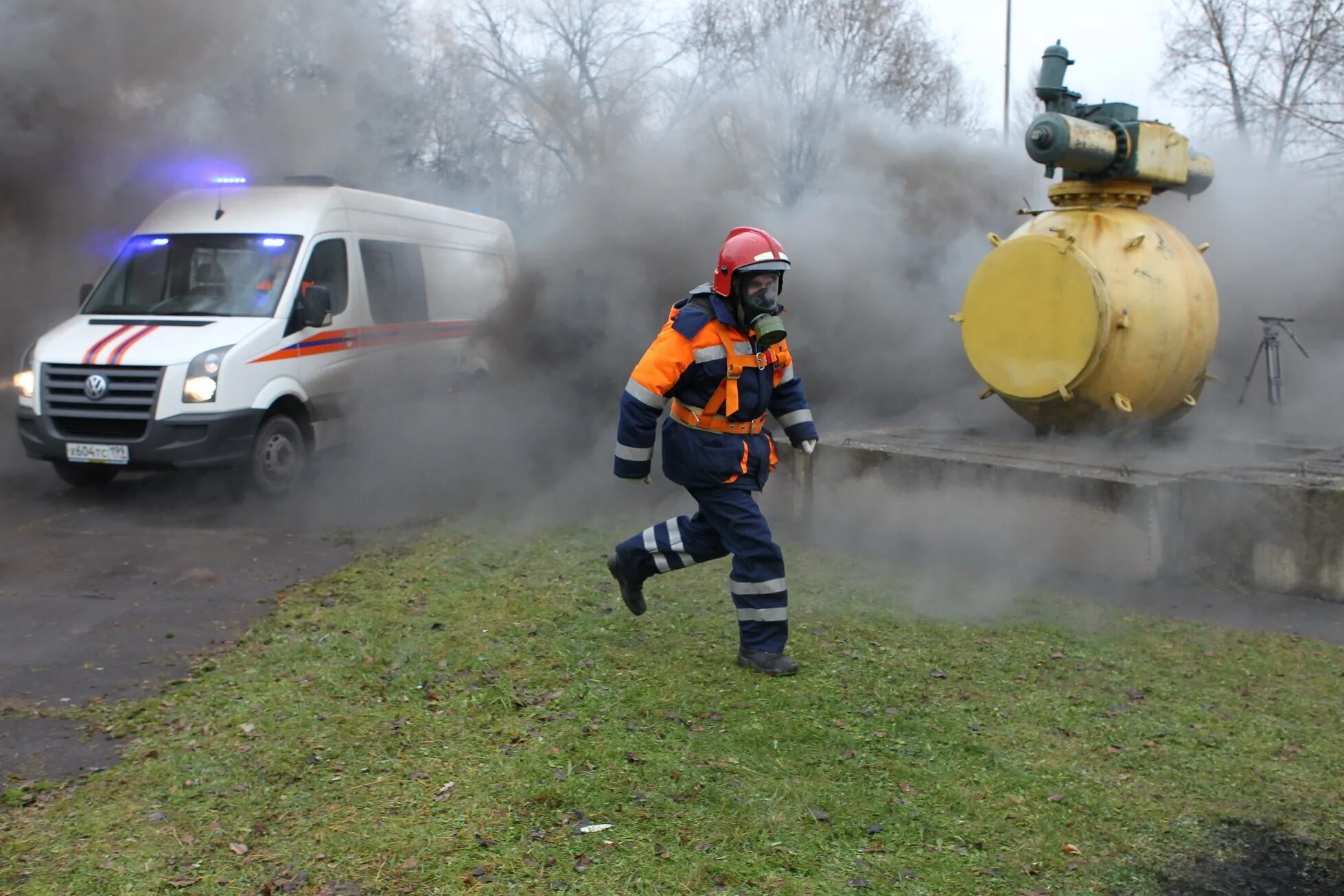 Газовое спасательное. МЧС Мосгаза.