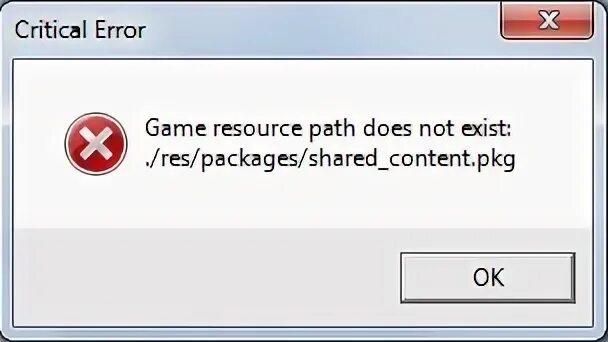Games resource path not exist. Games resource path not exist