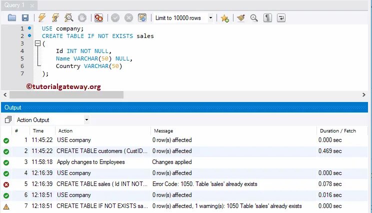 Exists sales. Create table if not exists sql. create table mysql. create table if not exists. create if not exists mysql.