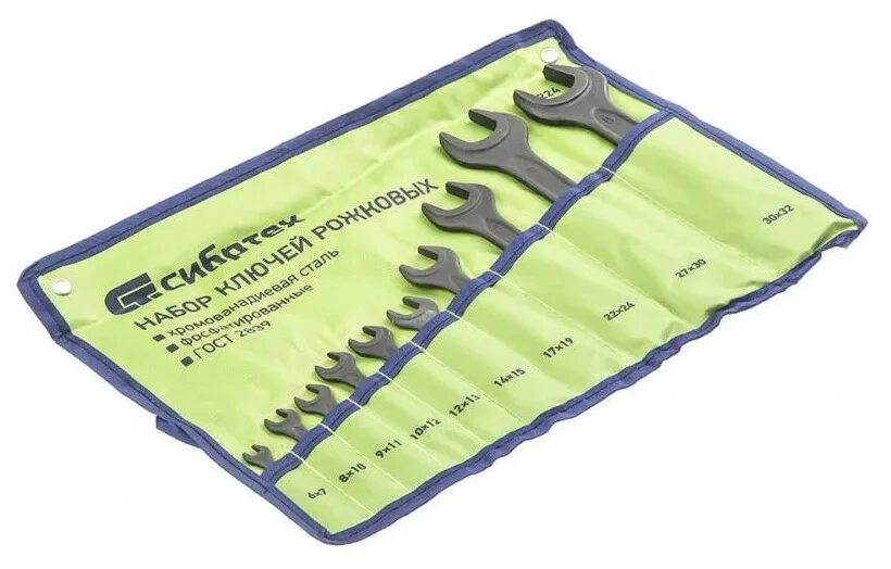 набор рожковых ключей 6 32 мм сибртех 15224. набор ключей сибртех 15222. , сибртех, crv, фосфатированные. набор гаечных ключей сибртех. набор гаечных ключей сибртех.