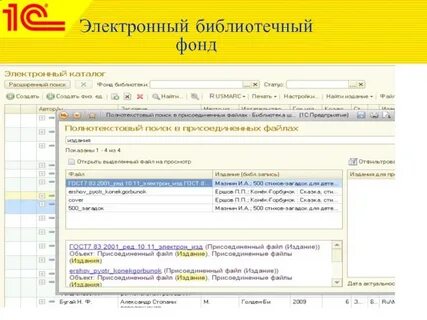 Объем электронной библиотеки