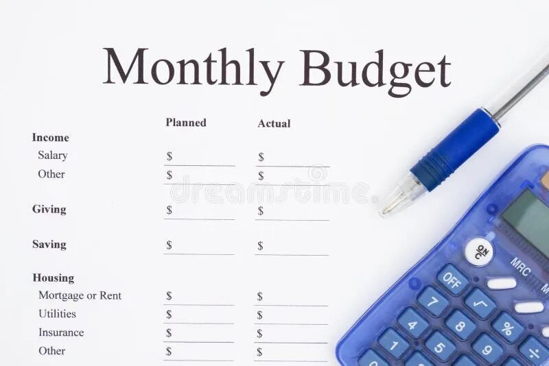 Creating budget. Monthly budget. personal monthly budget. monthly перевод.