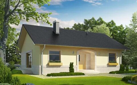 Проекты домов из газобетона до 100