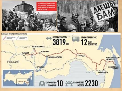 Когда юбилей бама в 2024 году отмечается