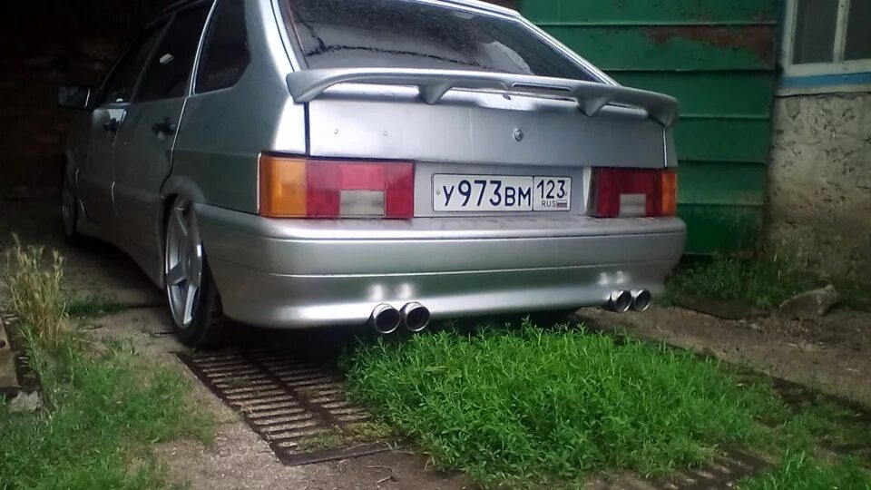 Прогорела банка глушителя. Замена фильтров и датчика на гбо. Lada 2114, 1,6 л,