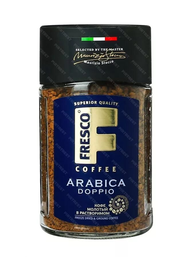 Fresco doppio кофе растворимый сублим. Кофе fresco Arabica doppio. Кофе fresco Arabica doppio 100г. Кофе сублимированный fresco Arabica doppio 100 г.