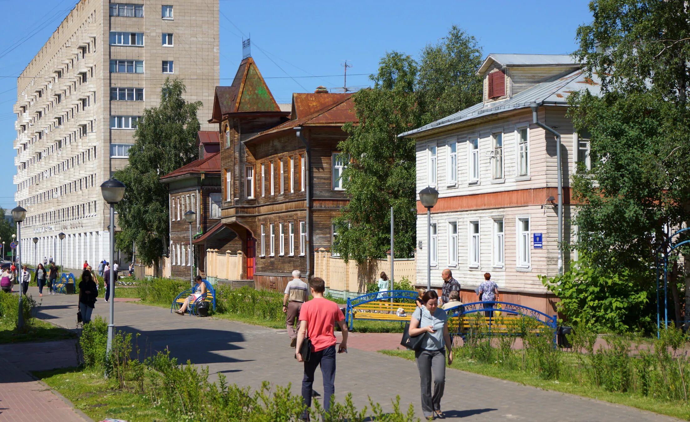 Где в архангельске улица