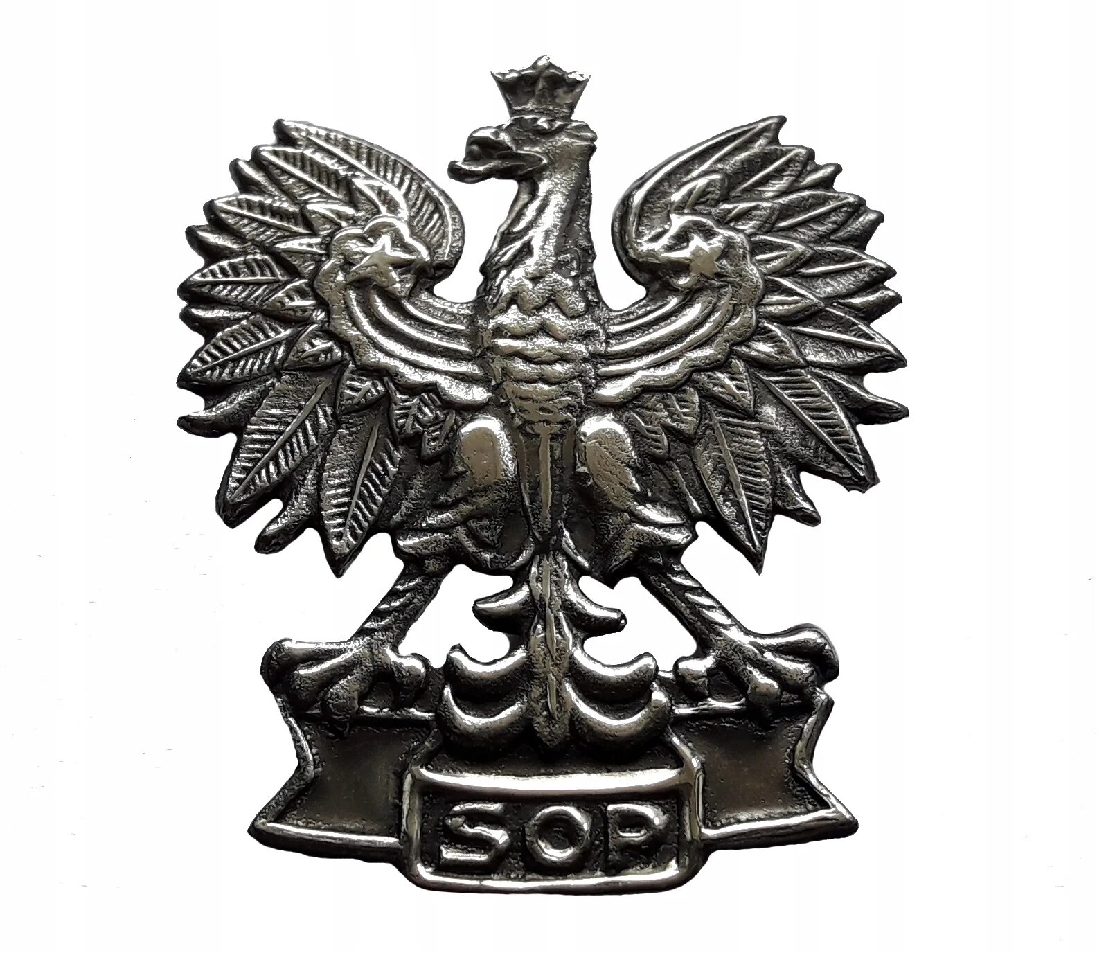 Металлический Орел. Значок орла. Фирма со значком орла. Орел на польском оружии.