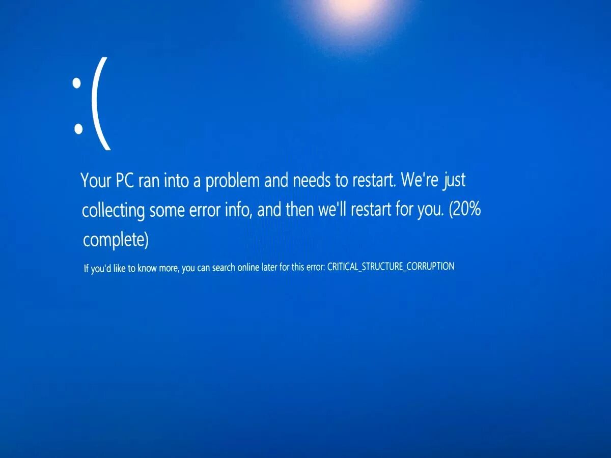 Video scheduler internal error