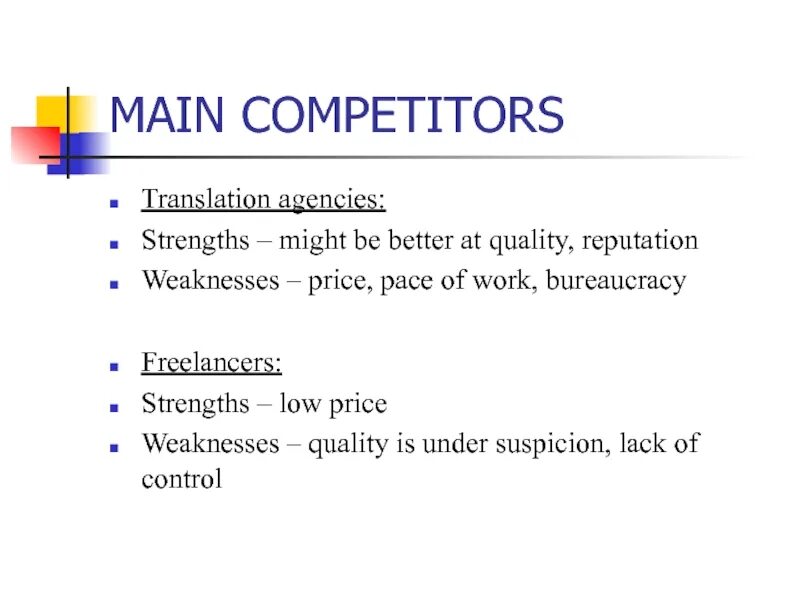Guideline competitors analysis. Competitor analysis. Competitors ppt. Product range. Competitors price analysis.
