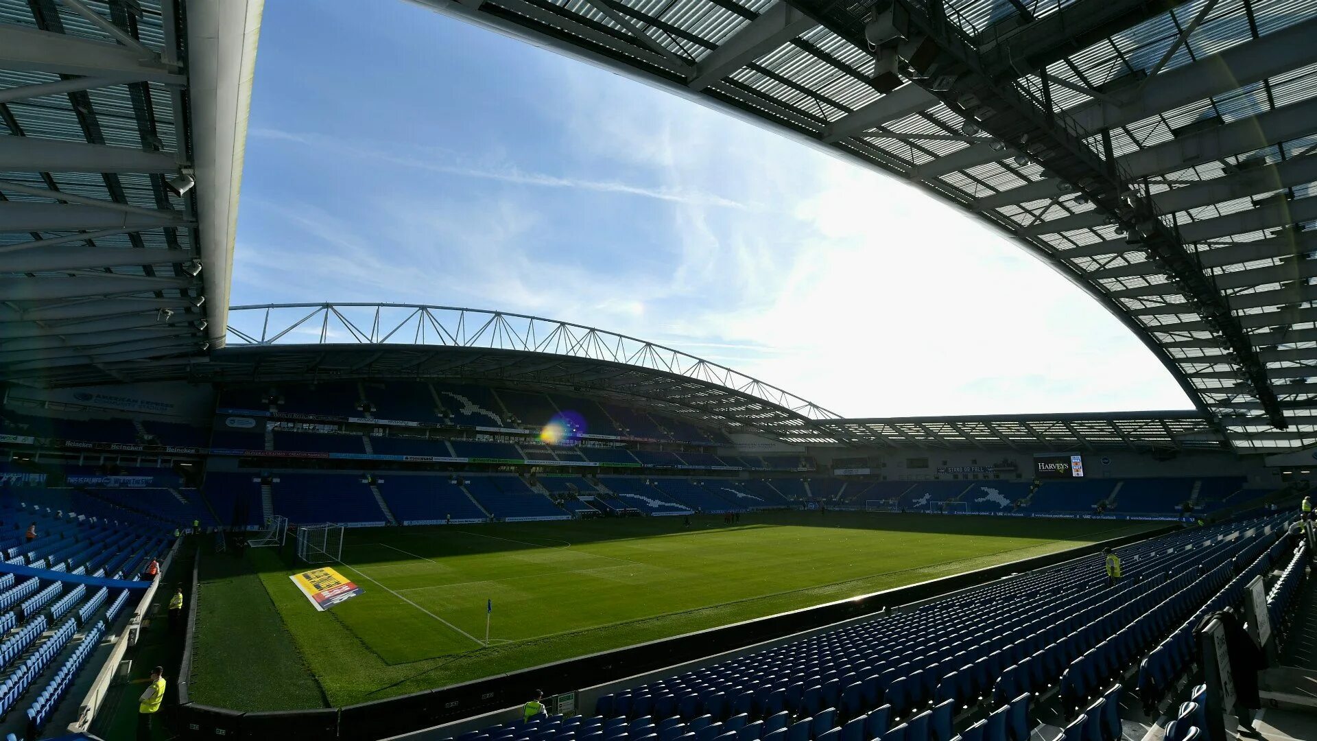 Фон стадиона. Стадион: Амекс (Брайтон). Amex Stadium Brighton. Фалмер стадион. Ньюкасл стадион.