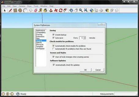 Sketchup как поменять единицы измерения