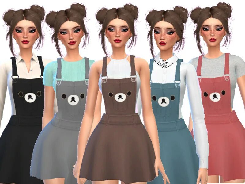 Моды speak. Симс 4. Симс 4 одежда. Сарафан симс 4 Максис. SIMS 4 kawaii clothes.