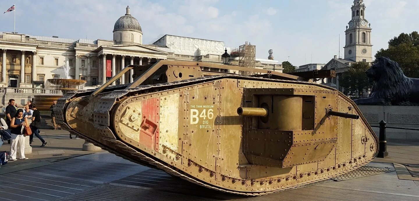 Mark 1 танк. Когда появились первые танки