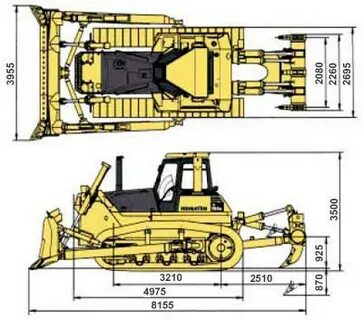 Бульдозер komatsu технические характеристики