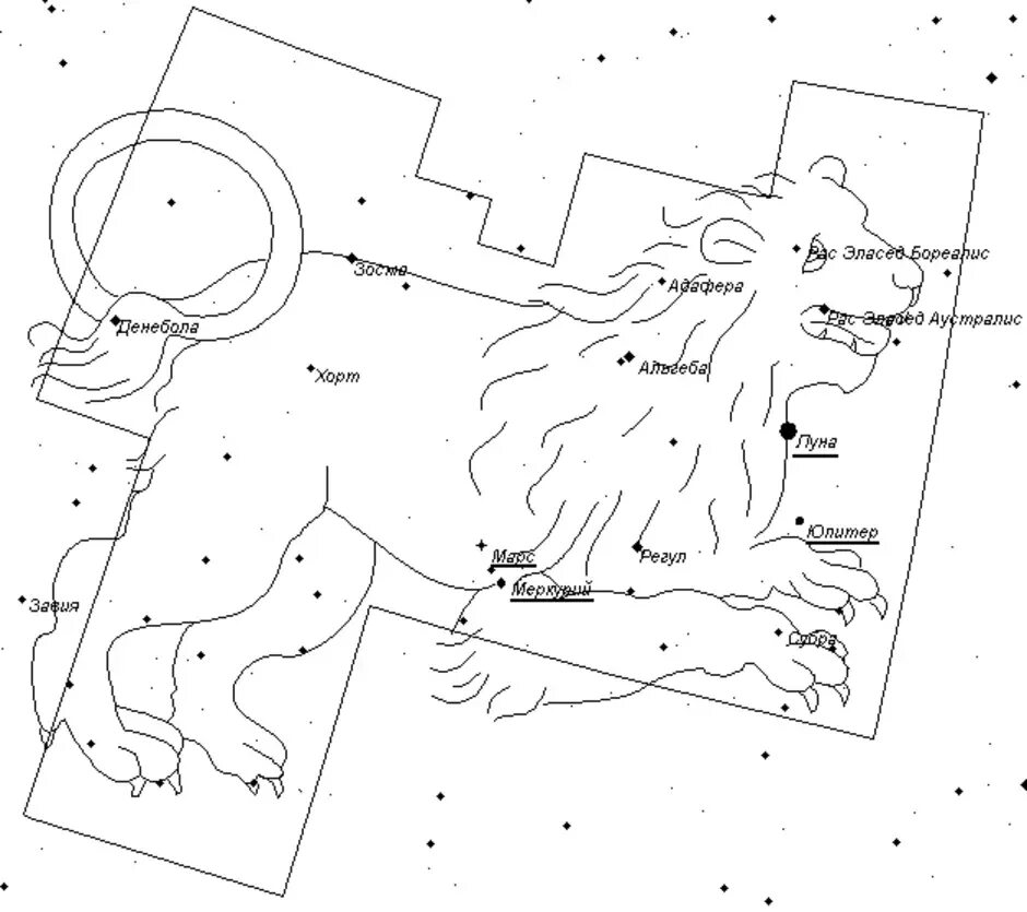 Созвездие Льва раскраска. Созвездие Льва по точкам. Созвездие Лев схема. Созвездие Льва рисунок. Созвездие льва нарисовать по точкам