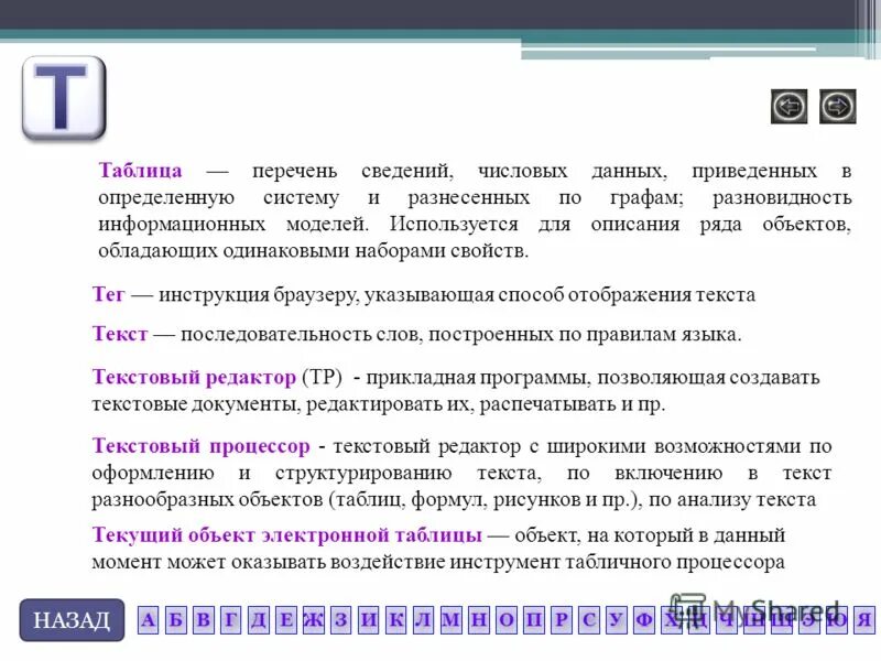 Список это в информатике. Словарь определение в информатике. Инструкция браузеру указывающая способ отображения текста. Словарь по информатике для студентов.