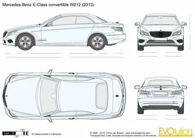 Размер мерседес w212