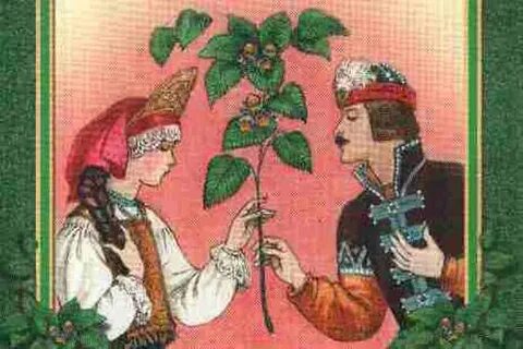 Ореховая ветка