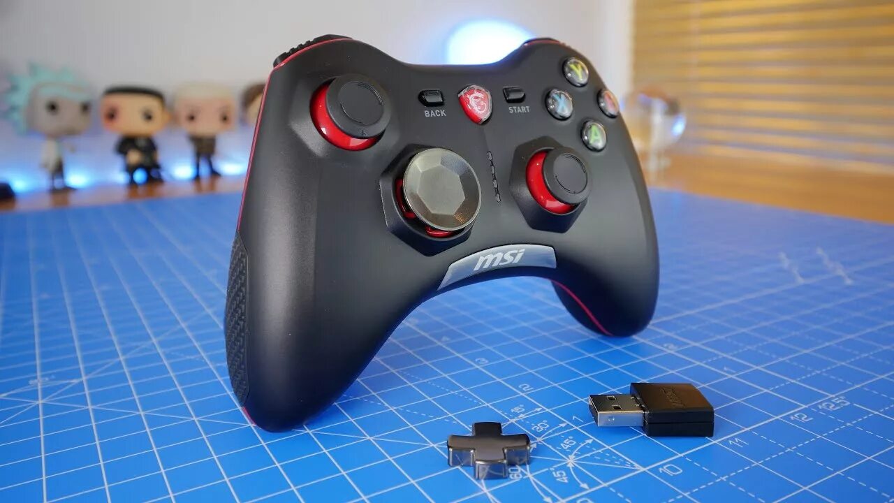MSI GC30 Force controller unboxing and review - YouTube
