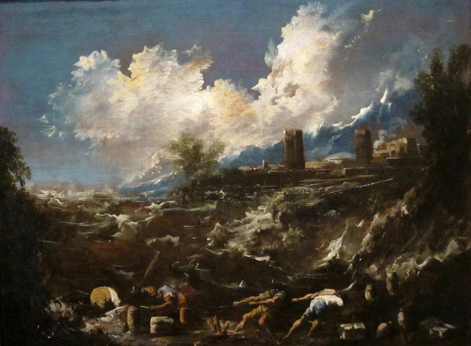 Алессандро маньяско. Алессандро маньяско (1667-1749). Допрос в тюрьме. Алессандро маньяско привал бандитов. Алессандро маньяско.