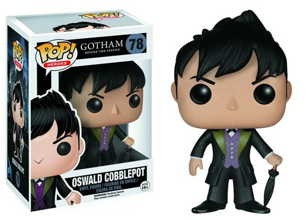 Виниловые фигурки. Фигурка Funko Pop Gotham. ФАНКО поп Готэм. Funko Pop Готэм. Фигурка ФАНКО поп Пингвин.