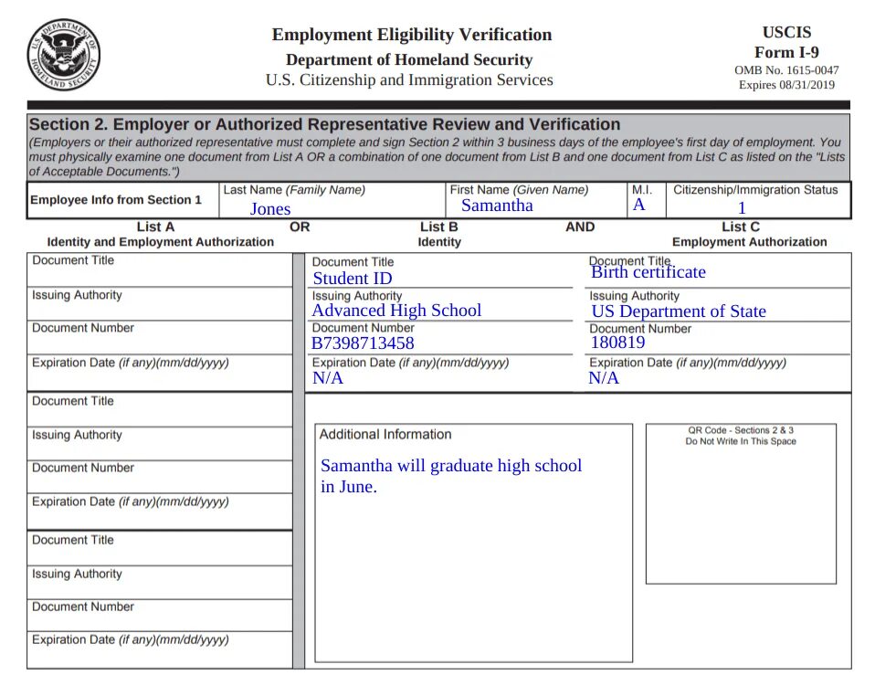 Issuing authority