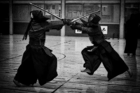 Samurai duel