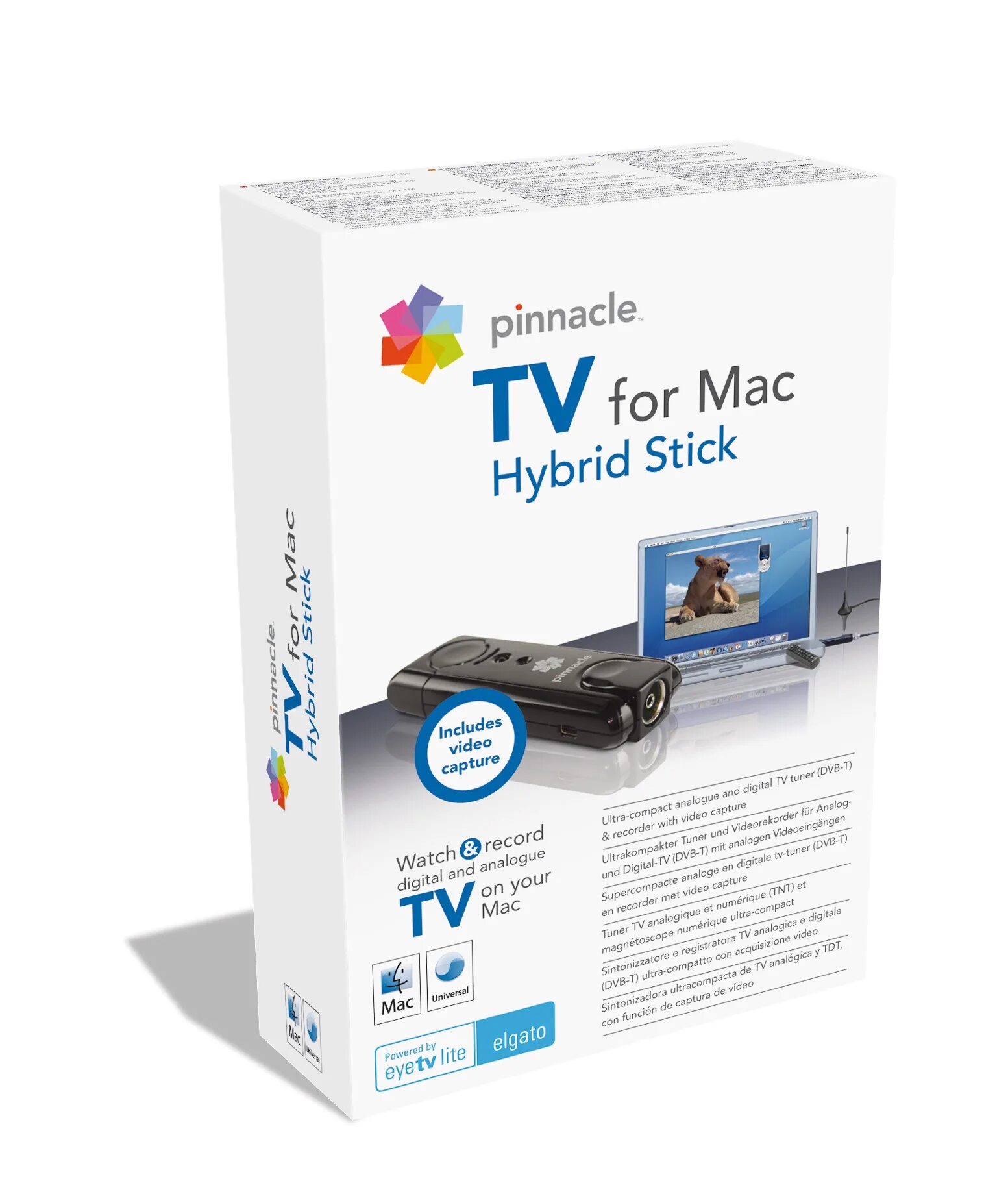 TV for Mac Hybrid Stick Pinnacle. Pinnacle PCTV Hybrid Pro Stick 330e. Pinnacle 330e. Hybrid stick