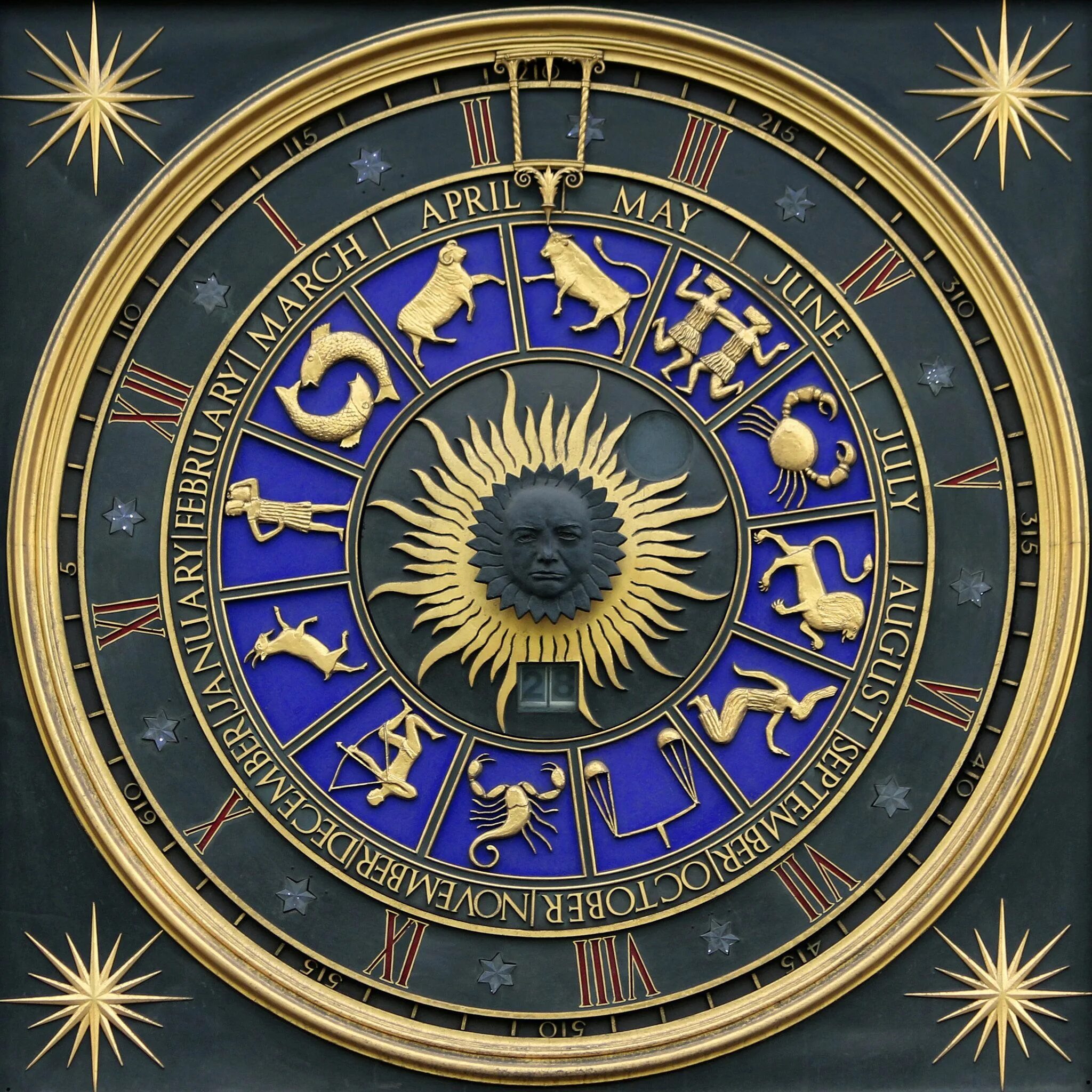Зодиакальный круг. Астрологические часы. Часы для астролога. Часы со знаками зодиака. Часы зодиак