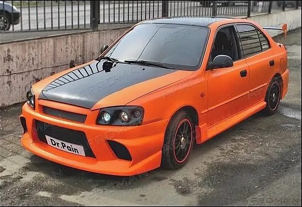 Хочу поставить лип спойлер.=) Hyundai Accent (2G), 1,5 л, 2007 года стайлинг D