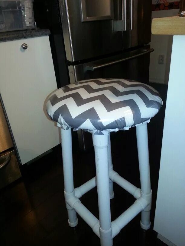 bestnewdesigns.com Stool, Pvc projects, Bar stools