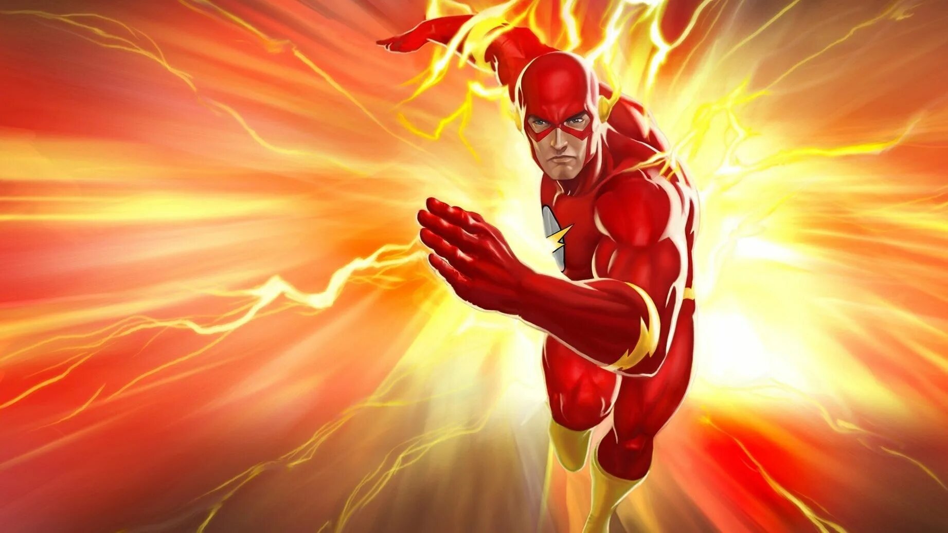 Flash screen. Flash screen