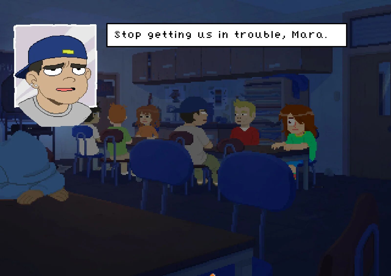Be in trouble have some trouble