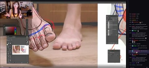 Feet stream