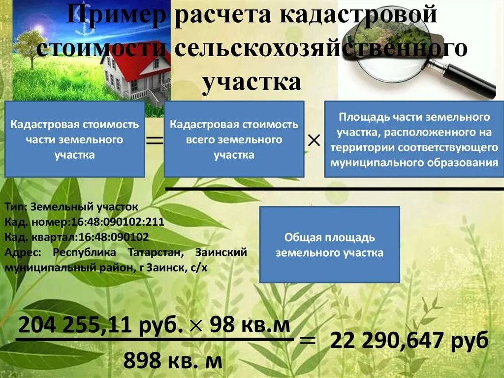 Как узнать назначение земли