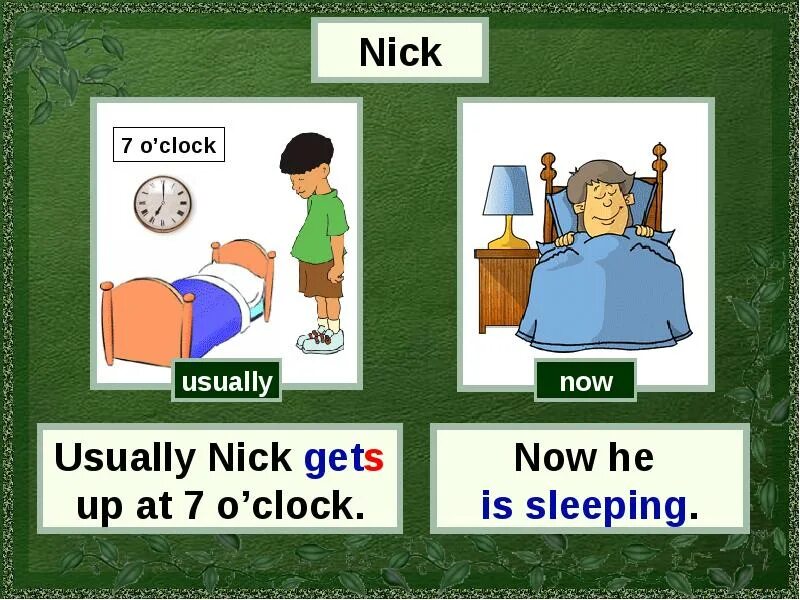 Sleep in present continuous. Present continuous картинки. sleep в present continuous. presentation is.