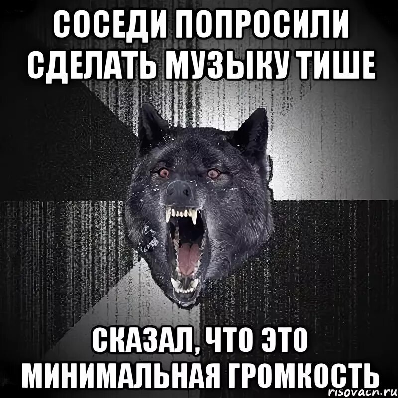 Песня сука тише тише. Сумасшедший волк Мем. Тише сказал волк. Соседи спрашивают. Тише Мем.