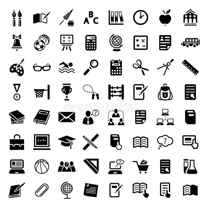 Пиктограммы школьных предметов. Набор иконок школа. Предмет значок. Предмет значок. Пиктограмма предмет.