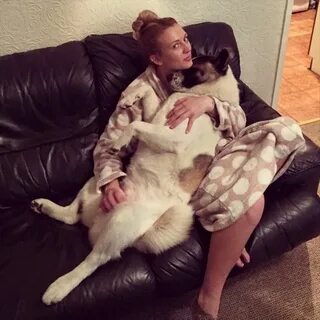 Собака хотя женщина