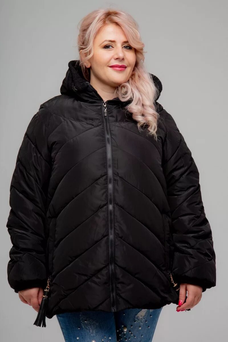 Купить куртку женскую большого размера в интернет