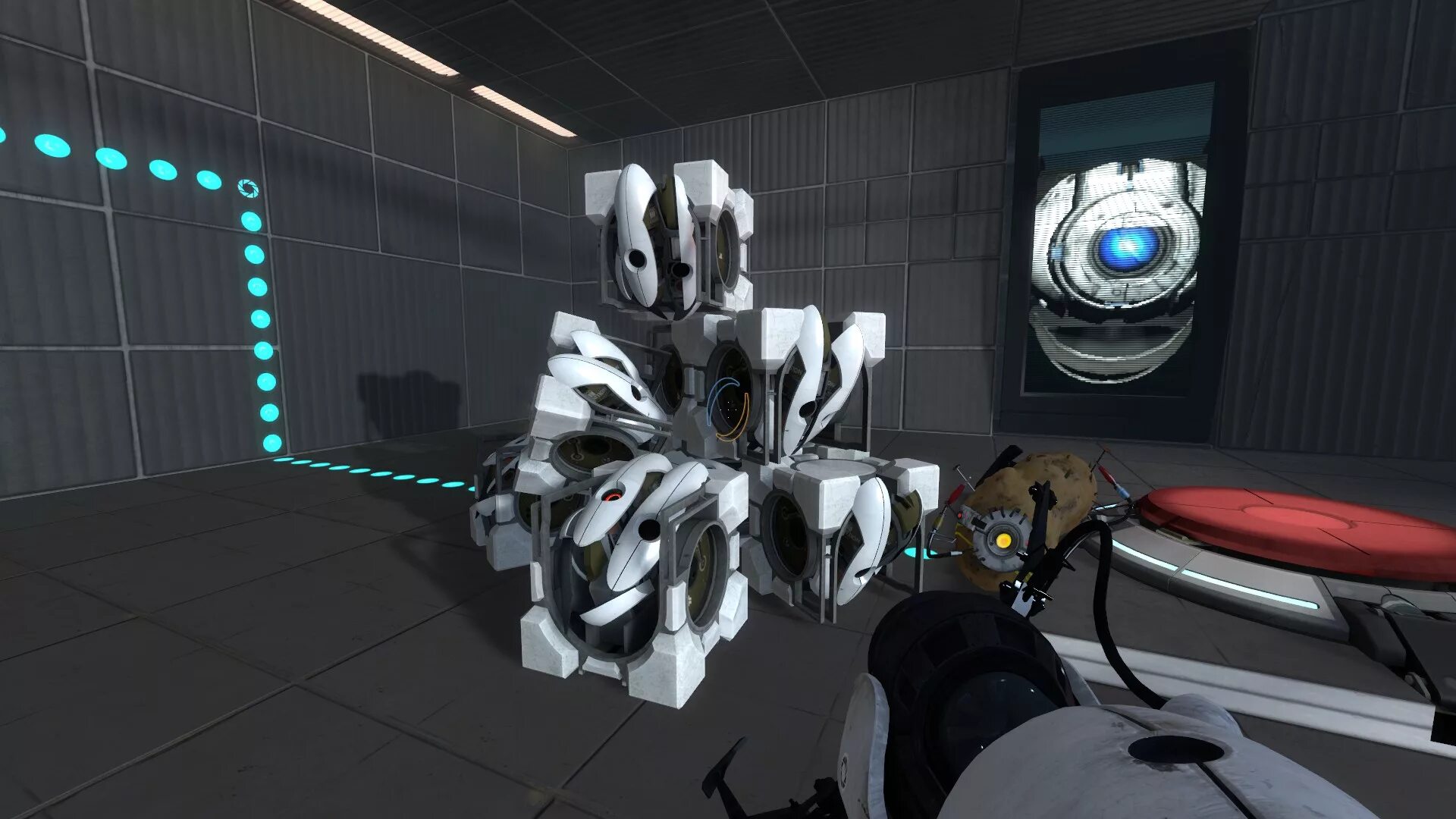 Source portal 1. Portal 2 игрушки гладос. портал 1 глэдос. портал 2 комната глэдос. гладос из портал 2.