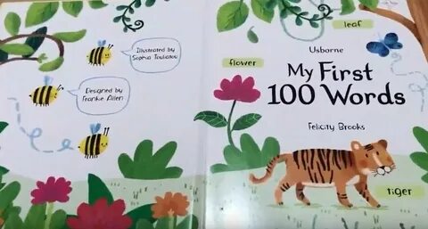 100 слов для детей 3 лет