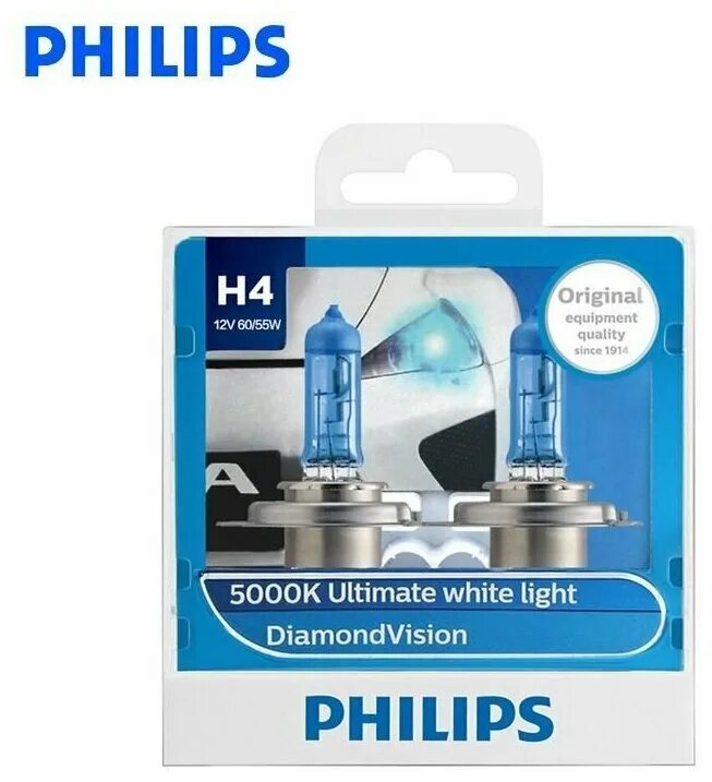 Лампы Philips h4 55\60w-12v Diamond Vision 5000k. Лампа Philips h4 12в 60-55вт White Vision Ultra. Галогенная лампа Philips h4 (60/55w 12v) Original 1шт Philips 12342c1. Лампа автомобильная h4 12v 60/55w super White. Филипс оригинал