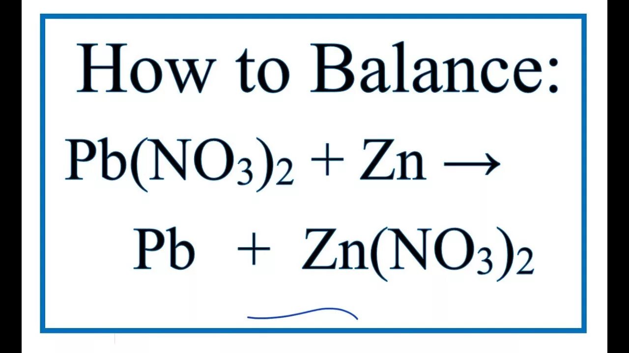 Zn pb no3 3