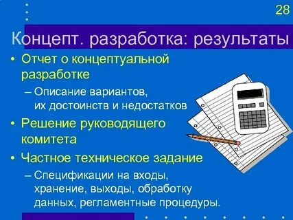 Разработка описание